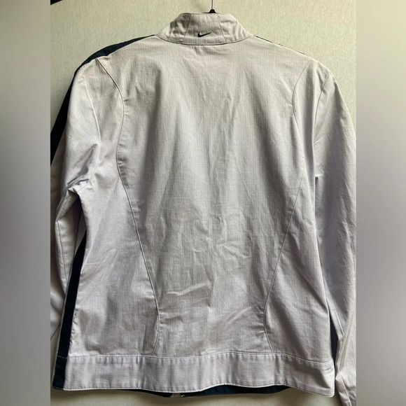 Nike Dri fit cotton blend light  weight full zip jacket Sz M - Picture 5 of 12